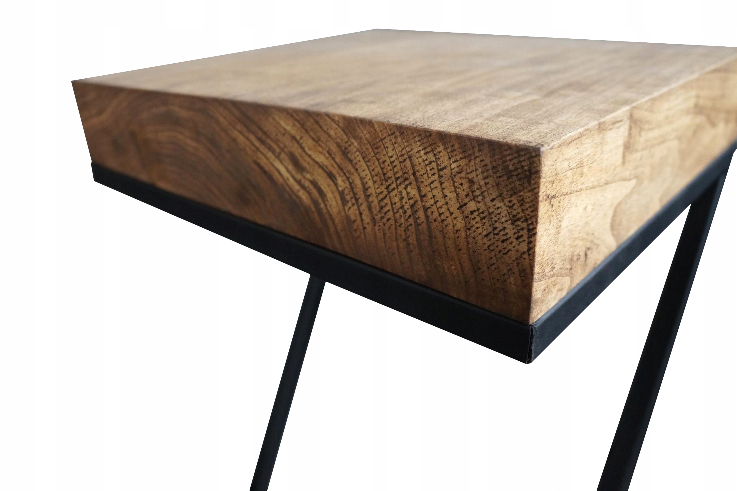 DREWNIANY HOKER LOFT 75 CM Marka inna