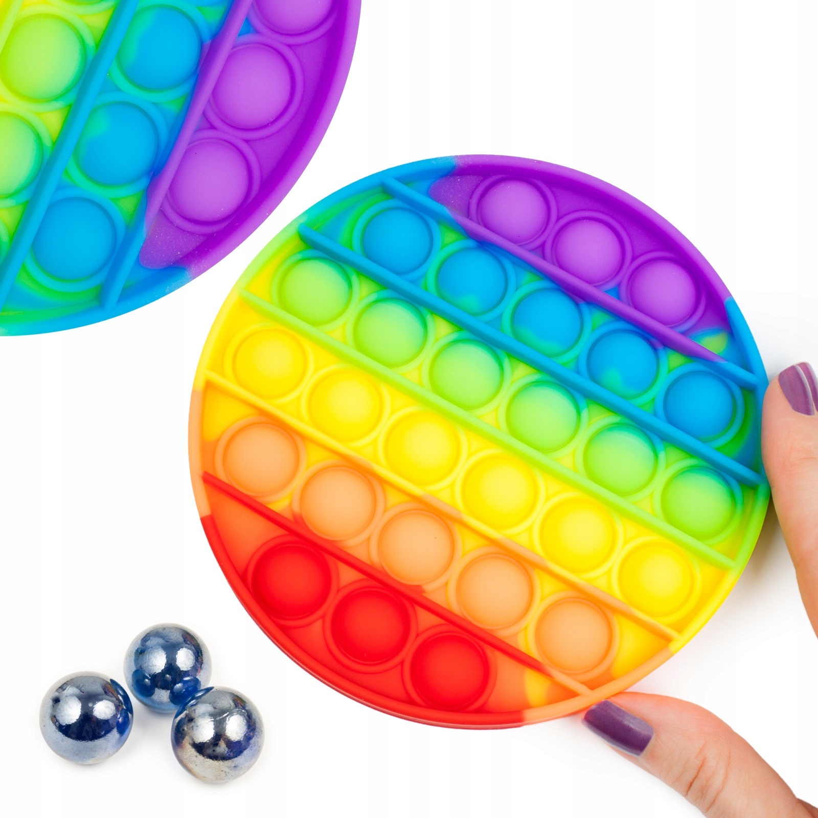 

Zestaw Sensoryczny Pop It Bubble Fidget Kulki