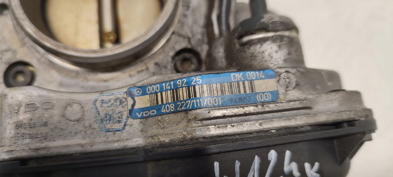 Valvola a farfalla Mercedes W124 2,2b