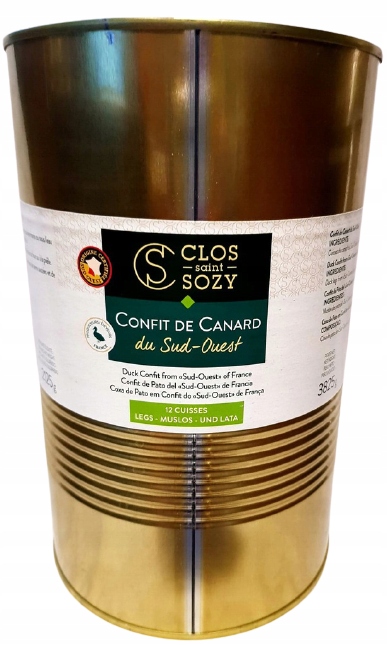 Confit de Canard du Sud-Quest konfitované kachní stehna 12 ks