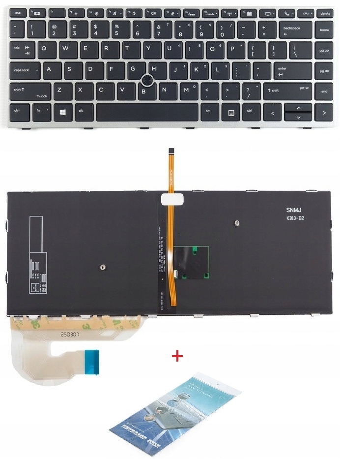 Klávesnice Pro Hp Elitebook 840 745 G5 G6 Led Trackpoint Podsvícená