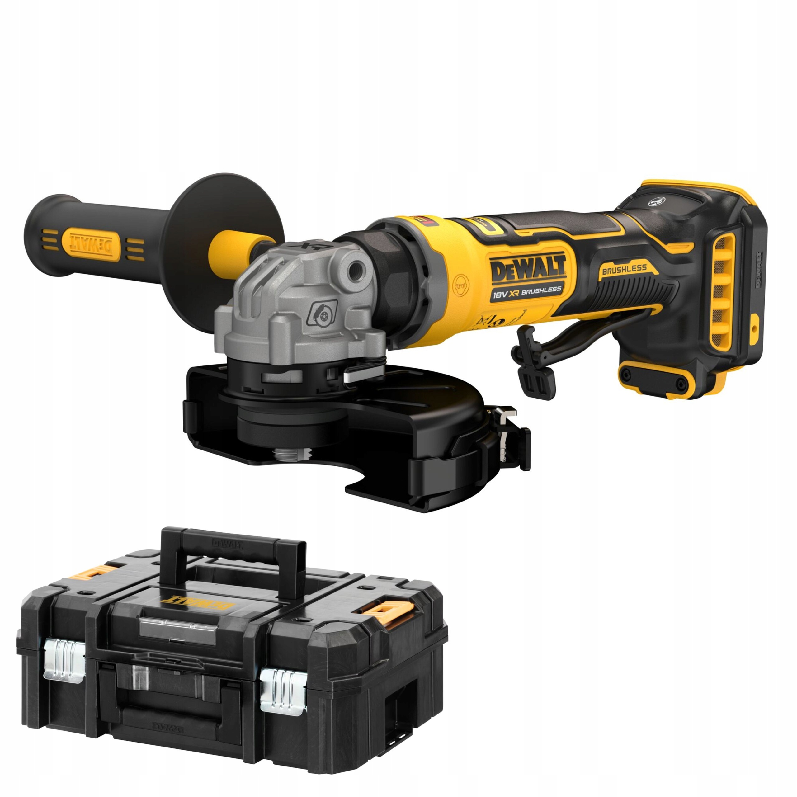 Szlifierka Kątowa Akumulatorowa DeWALT DCG404N 18V 125mm Tstak Bezszczotkow