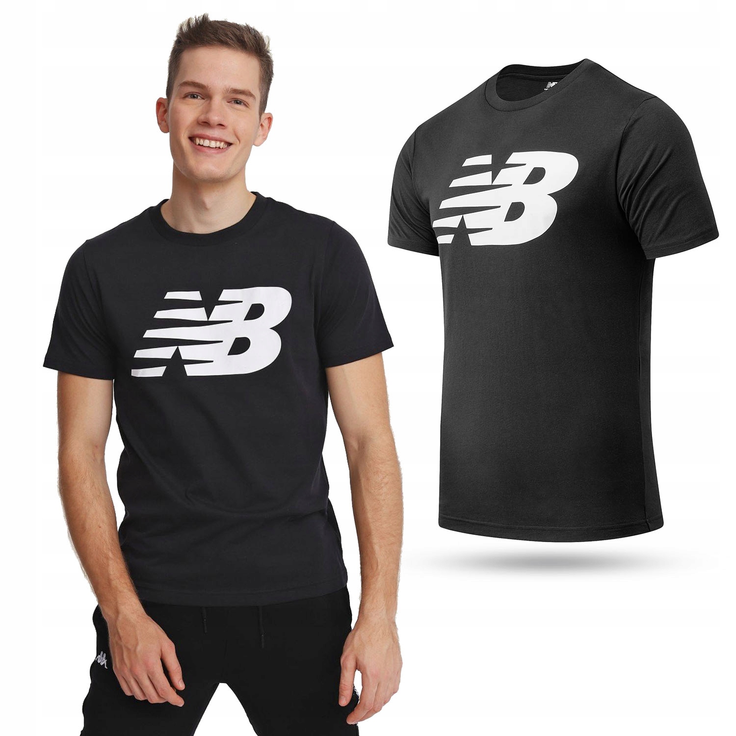 

Koszulka Męska New Balance T-shirt Bawełna MT03919