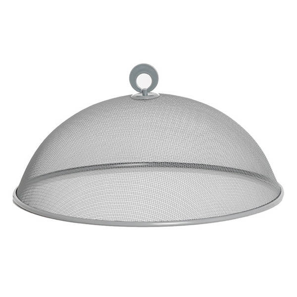 

Moskitiera stalowa z uchwytem, na talerz 35cm