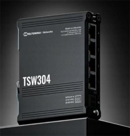Teltonika Ethernetový Switch Na Din Lištu TSW304