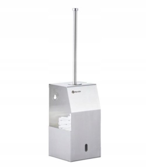 Merida Závěsná Wc Štětka Ocel Matná