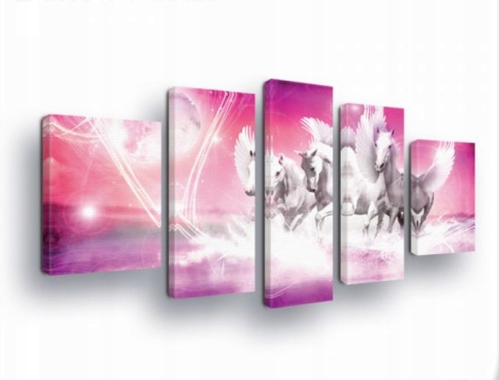 Obraz 170x100 Pegas okřídlený kůň let nebe magie fantazie spánek světlo