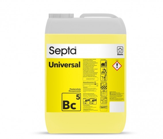 Levně Septa Universal Bc 5 10l prostředek na mytí podlah