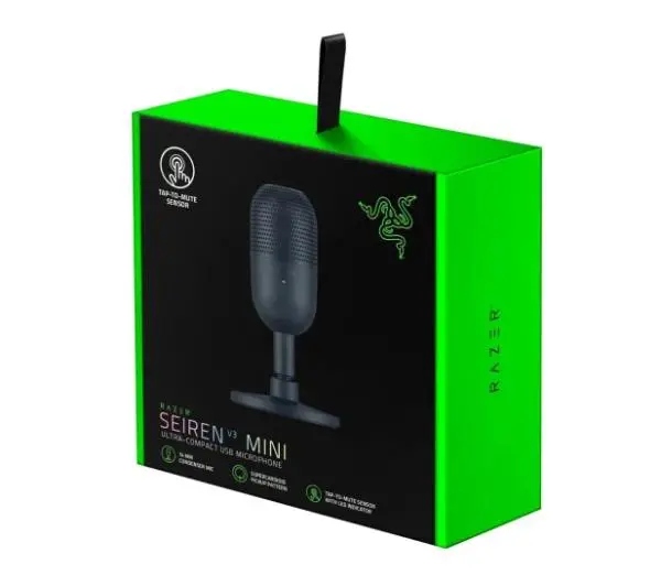 Mikrofon przewodowy Razer Seiren V3 Mini Black USB-C Pojemnościowy Czarny Marka Razer