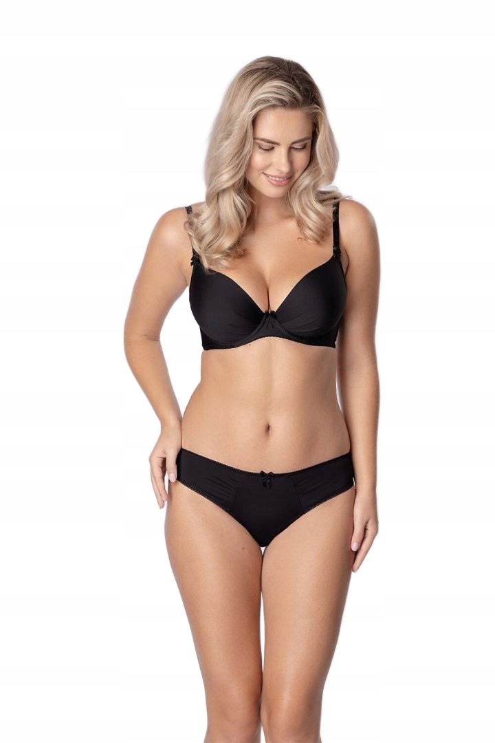 Mefemi Podprsenka push-up pohodlná polský Lili černá 70C