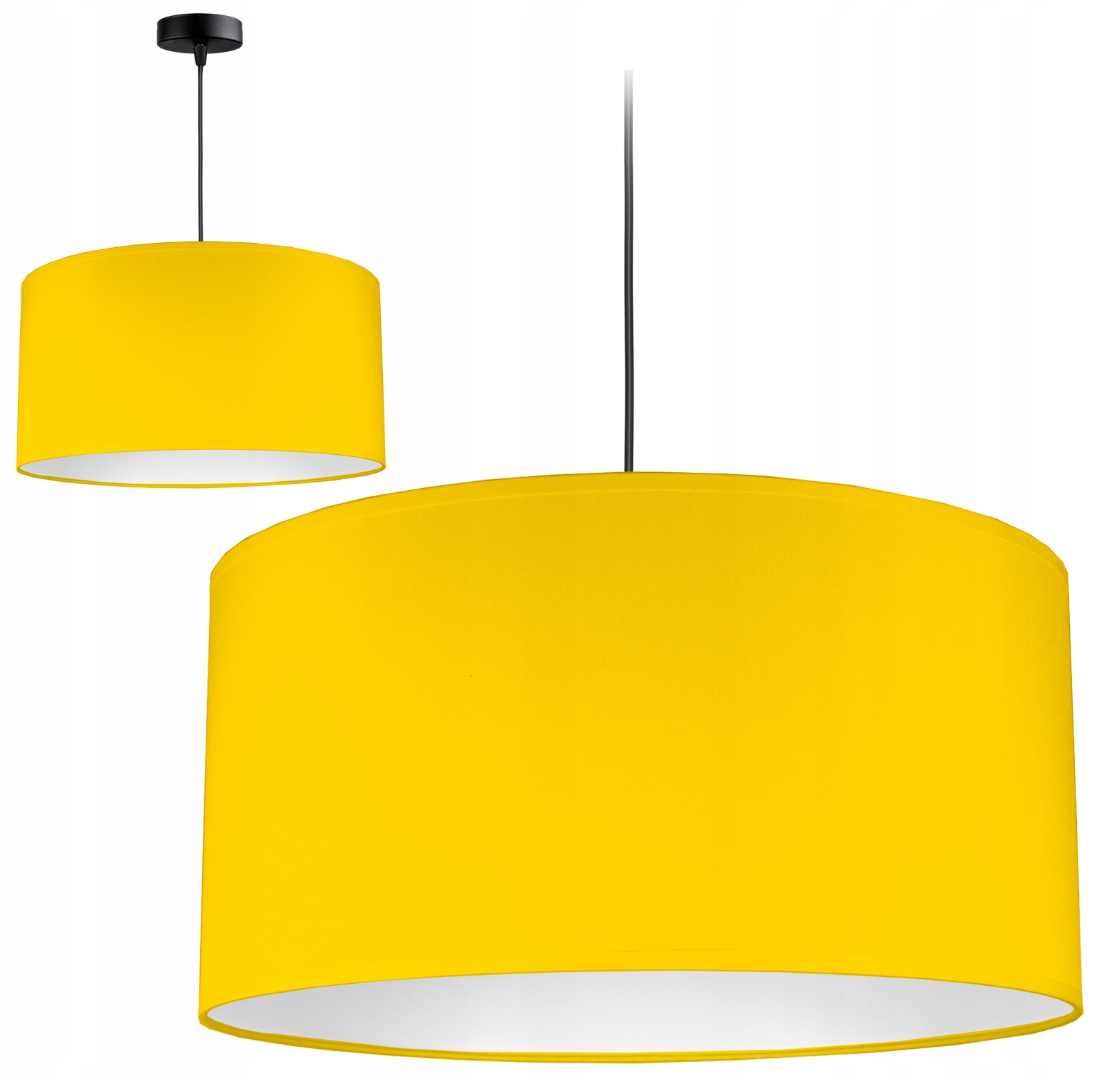 

Lampa Wisząca Sufitowa Żyrandol Abażur Nowoczesna