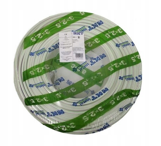 Kábel YDYp 3x2,5 450/750V 100 m Nkt instal+