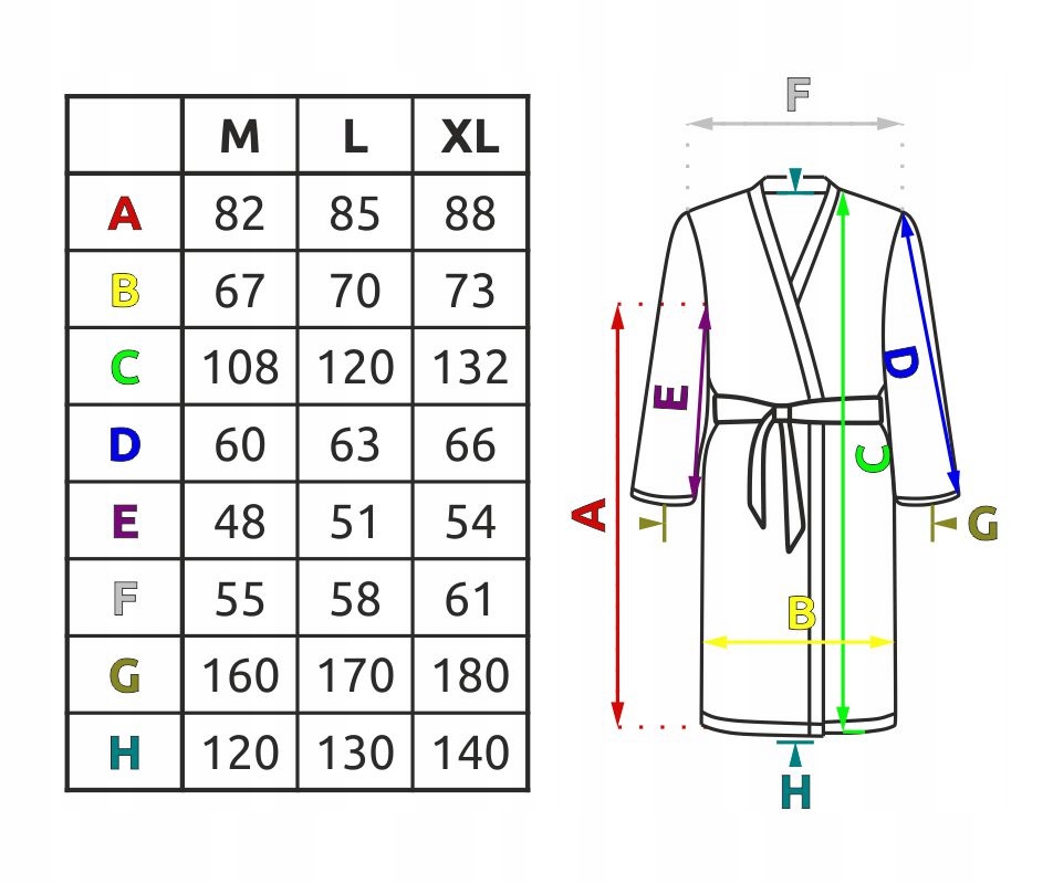 GRUBY CIEPŁY MIĘKKI MĘSKI SZLAFROK ROGER ROZ.L Rozmiar L