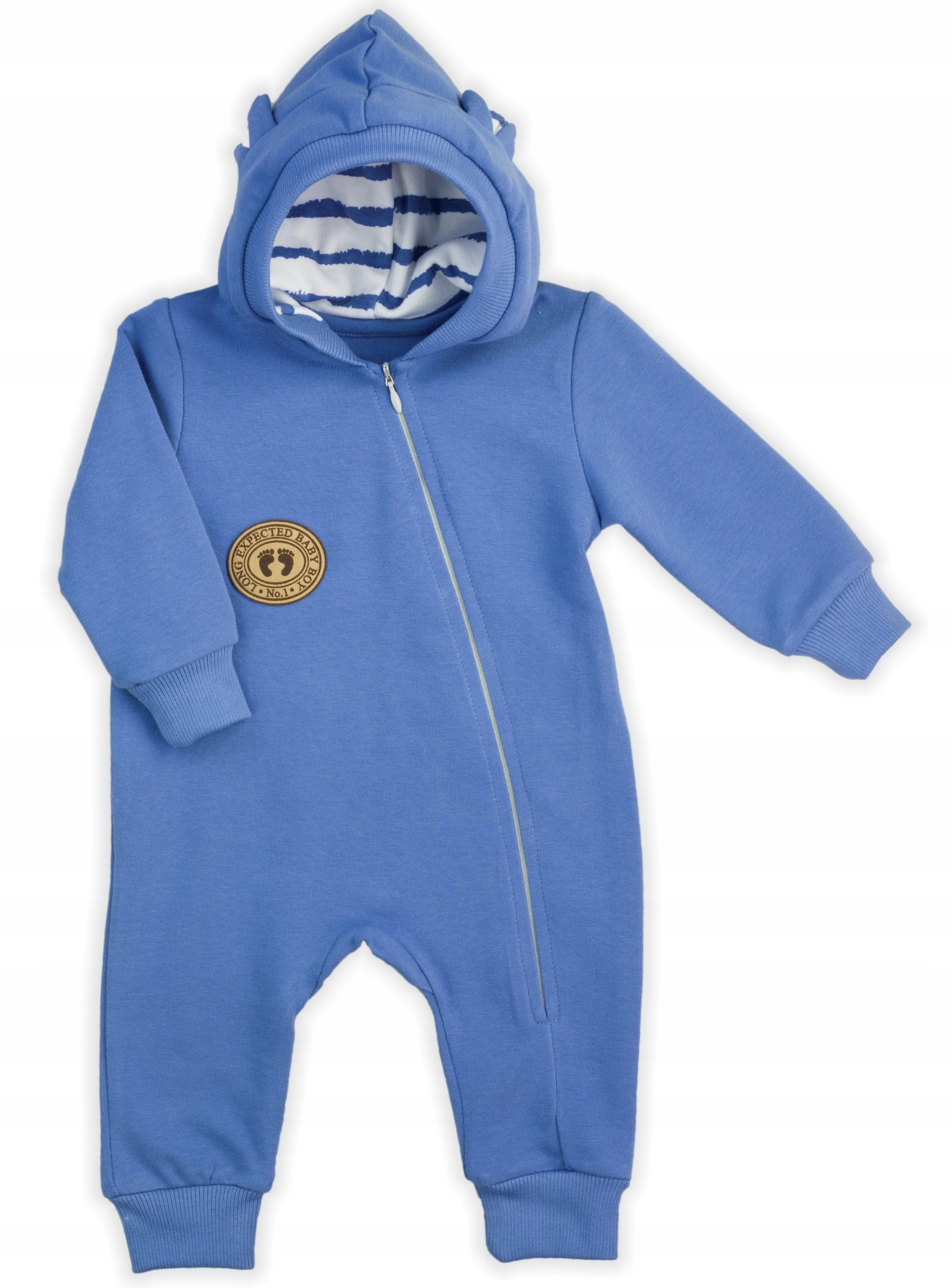 

Pajacyk dresowy z zamkiem z boku Leo 56