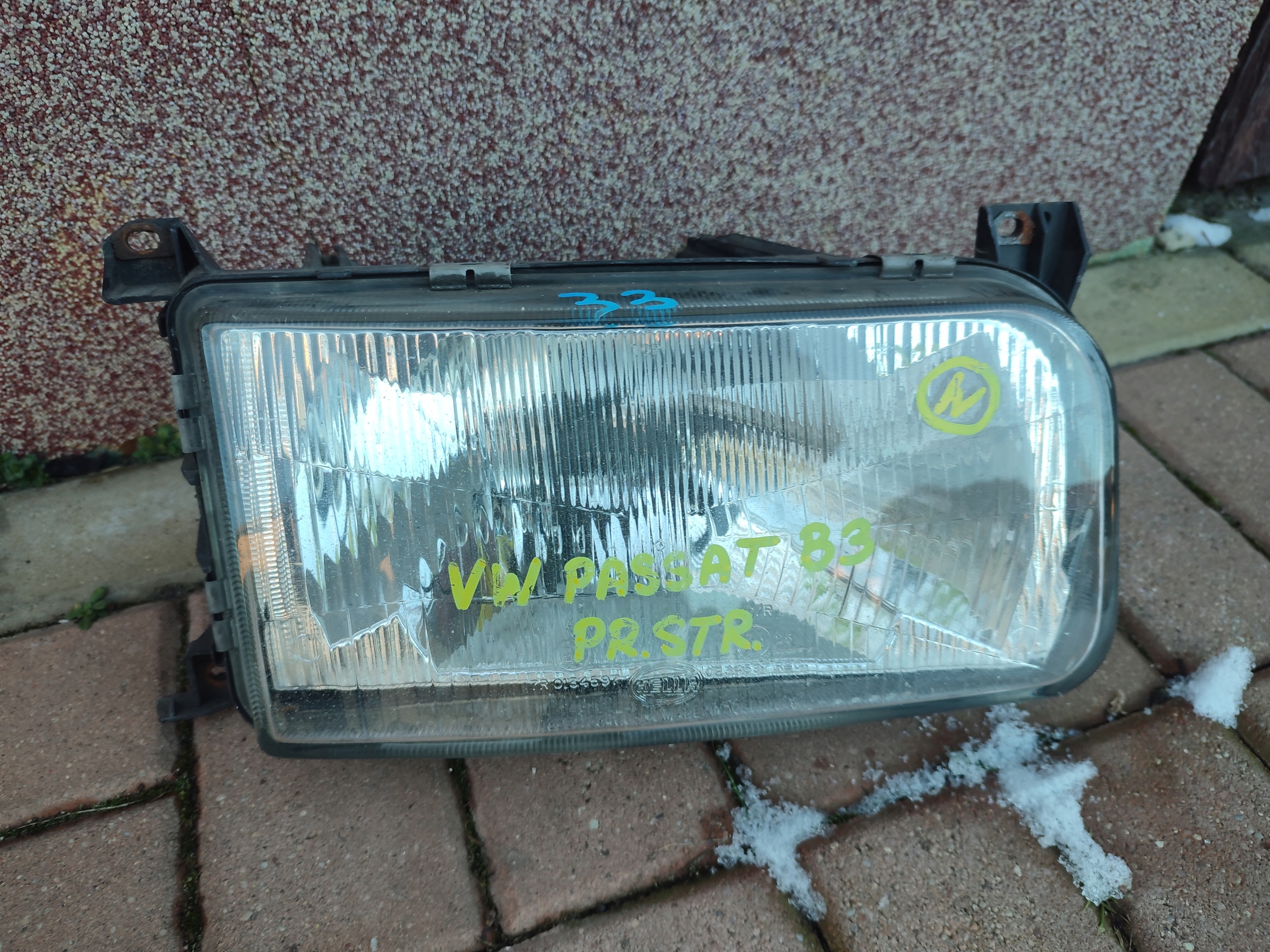 light right front Volkswagen passat B3 7R0134597 0234597R20