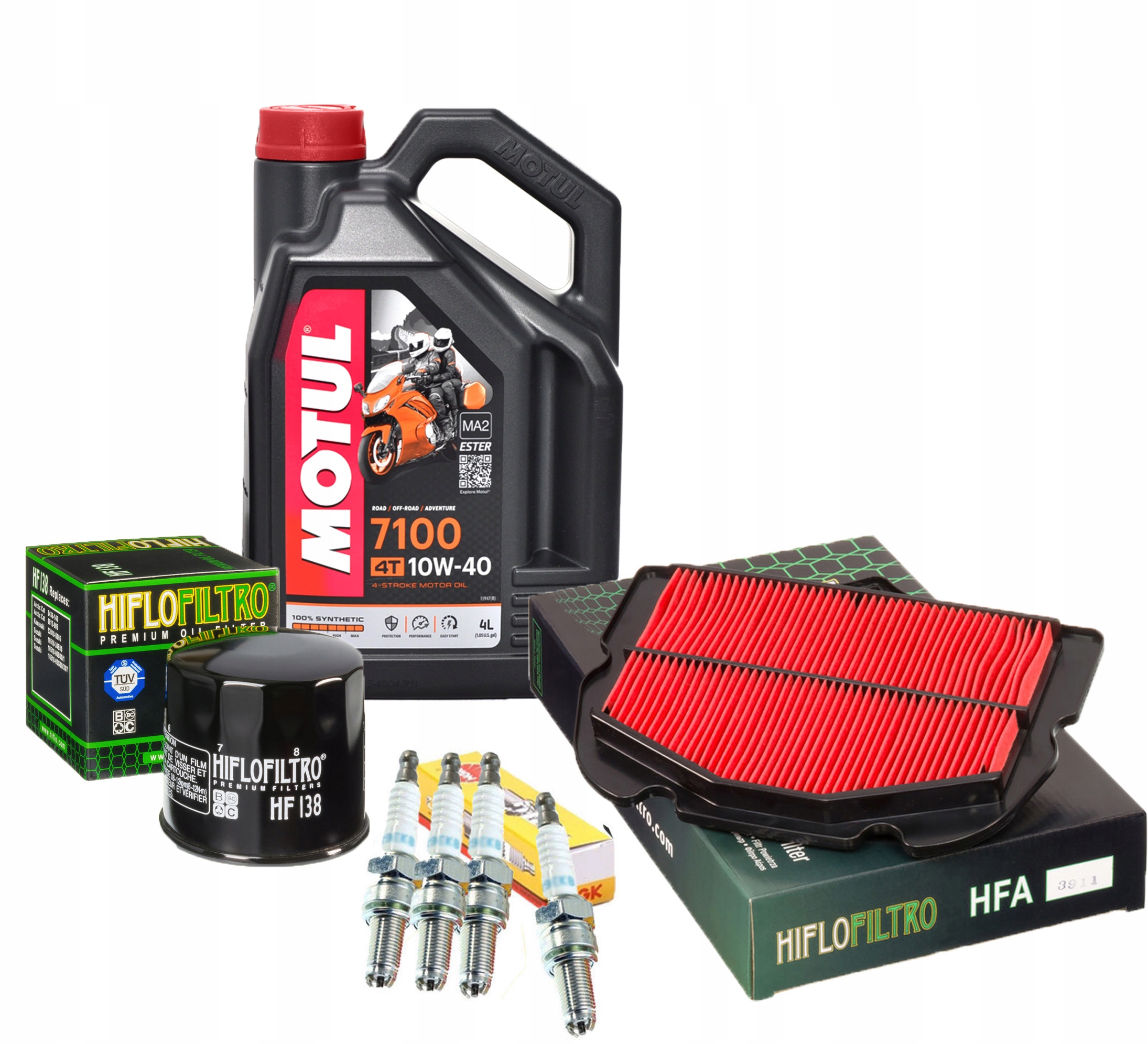 Filtr SUZUKI GSXR 1300 HAYABUSA Motul 7100 świece