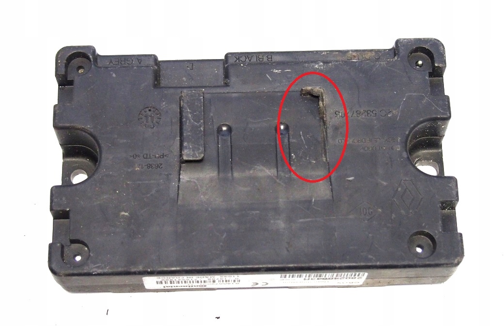 MODUŁ STEROWNIK NAWIGACJI CBOX RENAULT 280246043R Typ samochodu Samochody osobowe