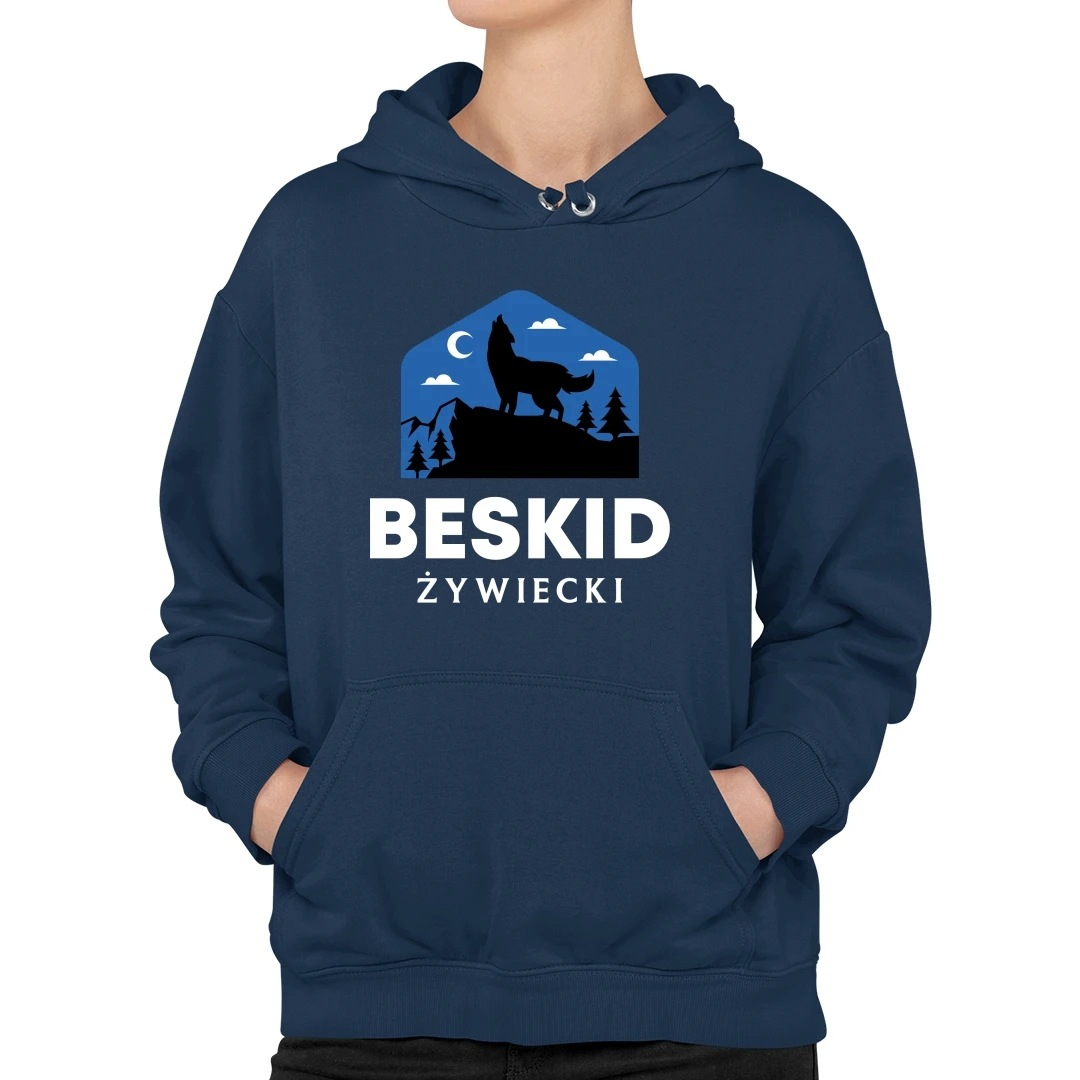 Živecké Beskydy mikina s s potiskem a dárek pro milovnici hor XXL