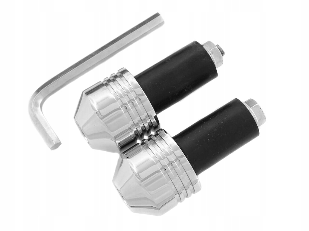 KK-027 - МЕТАЛЛИЧЕСКИЙ ХРОМИРОВАННЫЙ НАКОНЕЧНИК РУЛЕВОГО КОЛЕСА