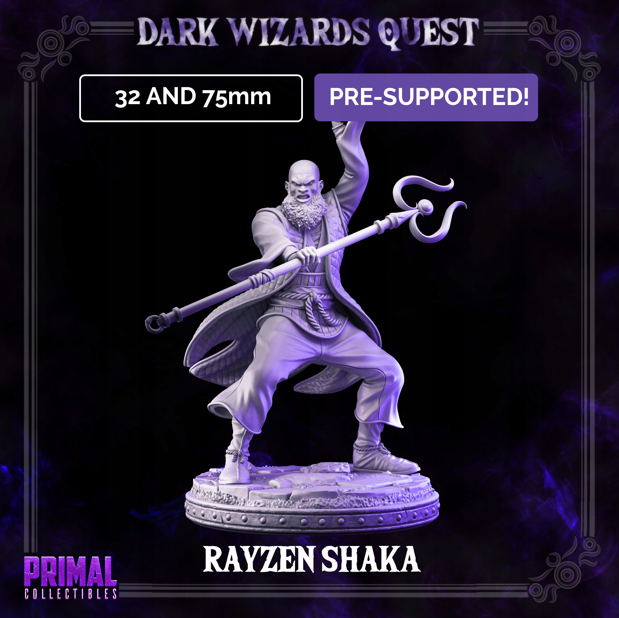 Storm Master Rayzen Shaka PRIMAL Collectibles