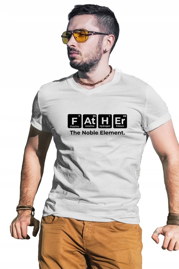 

Koszulka dla taty Father - The Noble Element 2XL