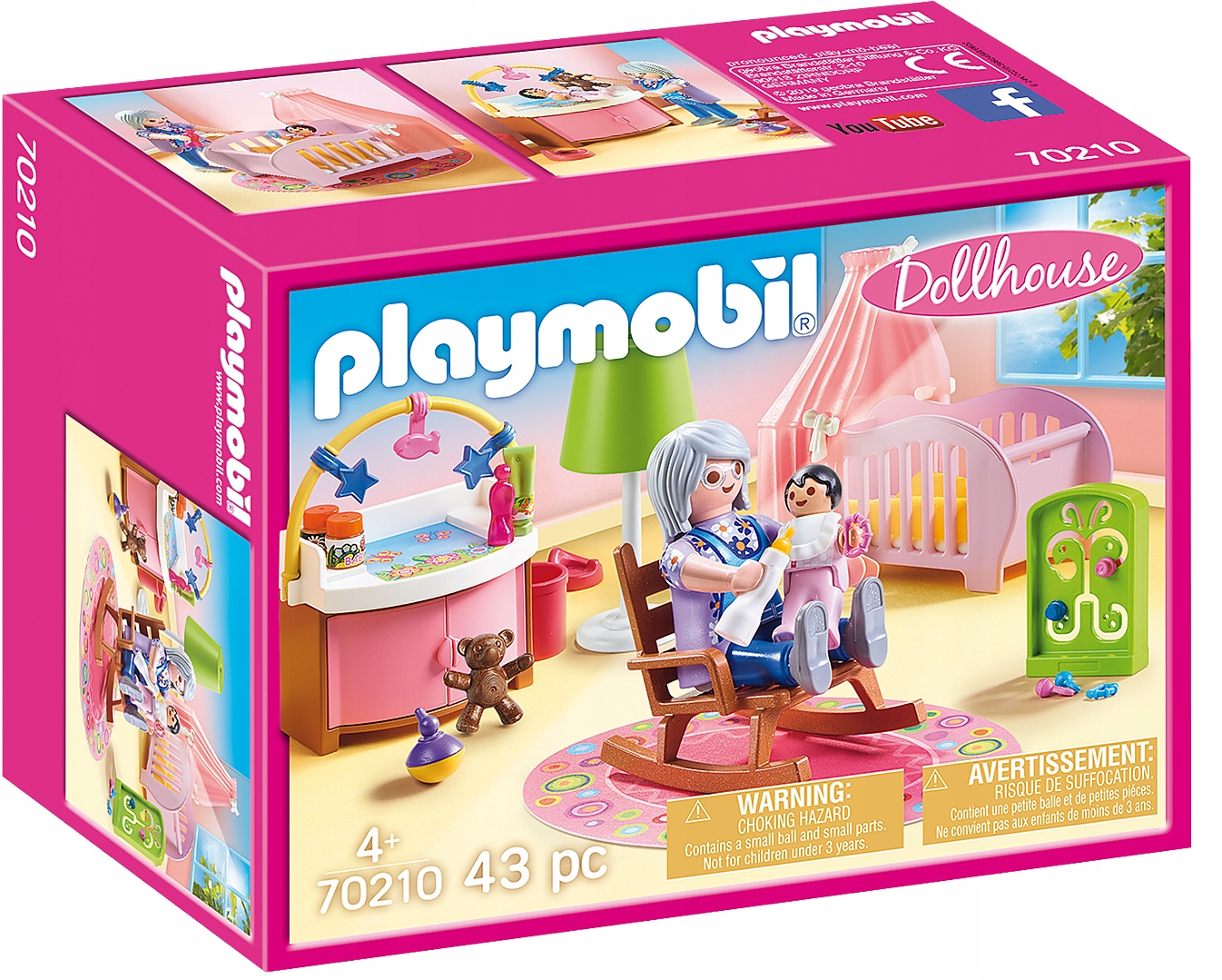 

Playmobil 70210 Pokój Dziecięcy Do 5167 Dollhouse