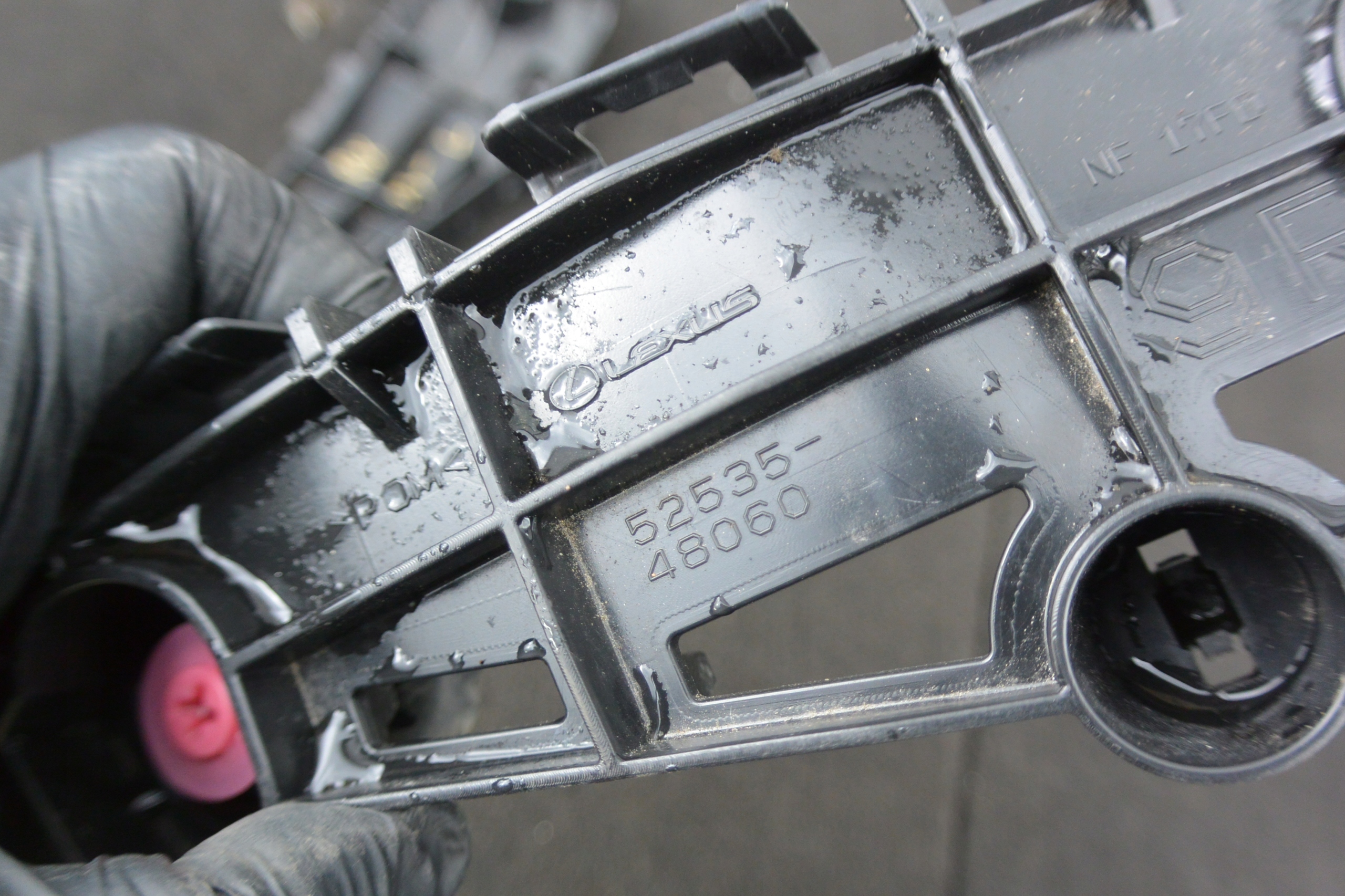 bumper bracket front right left LEXUS RX V 22