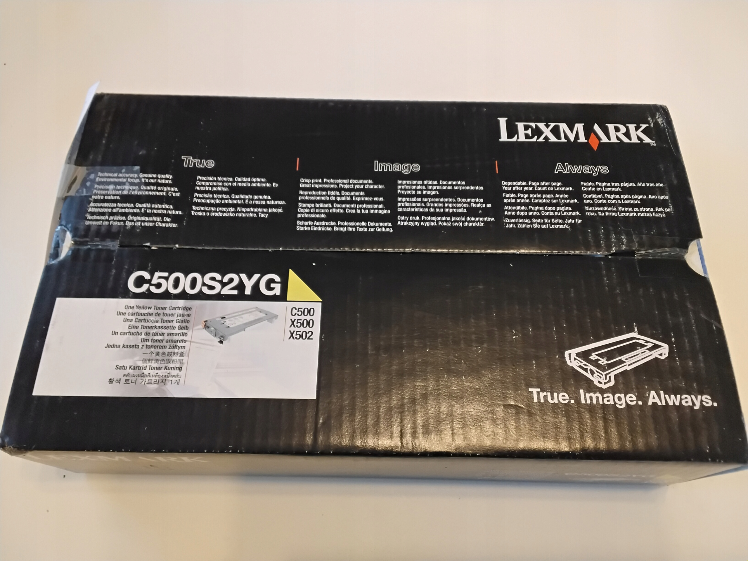 Toner Lexmark C500S2YG żółty (yellow) /15/