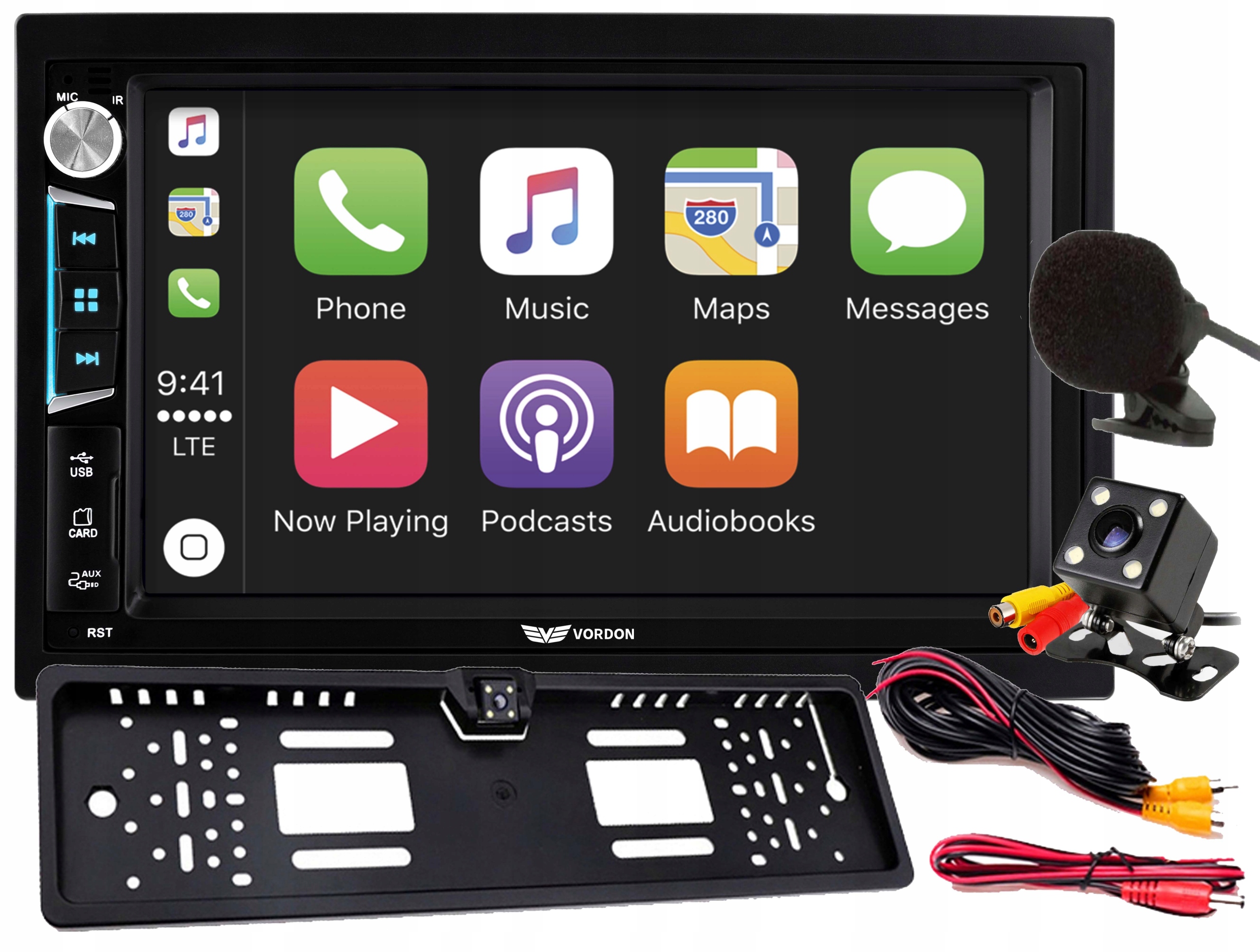 AC-920 - Радио ANDROID AUTO DAB + MERCEDES ML W163 W210