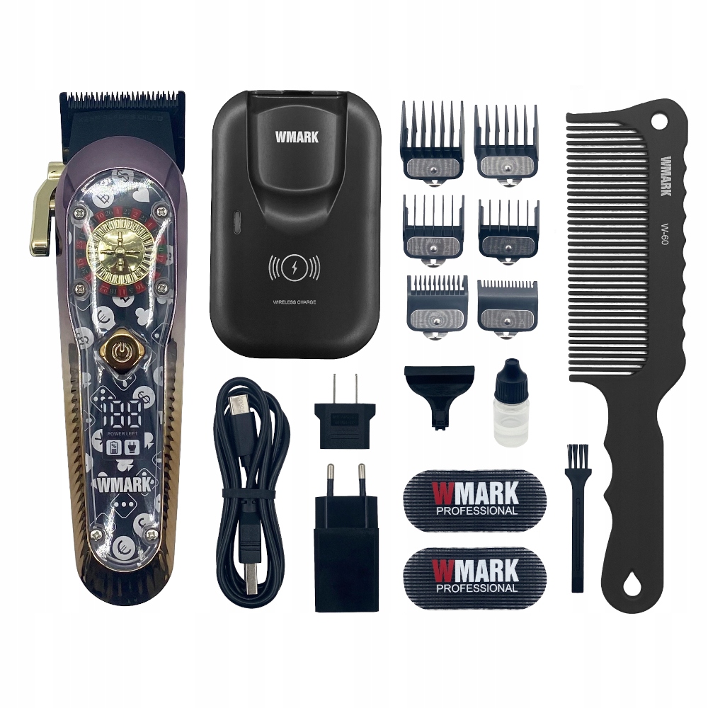 Stříhací Strojek Na Vlasy Pro Barber Čepel DLC Fade Set Ruletka