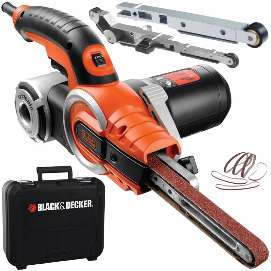 Black Decker Pilnik elektryczny szlifierka 400W 13mm KA902EK 230V