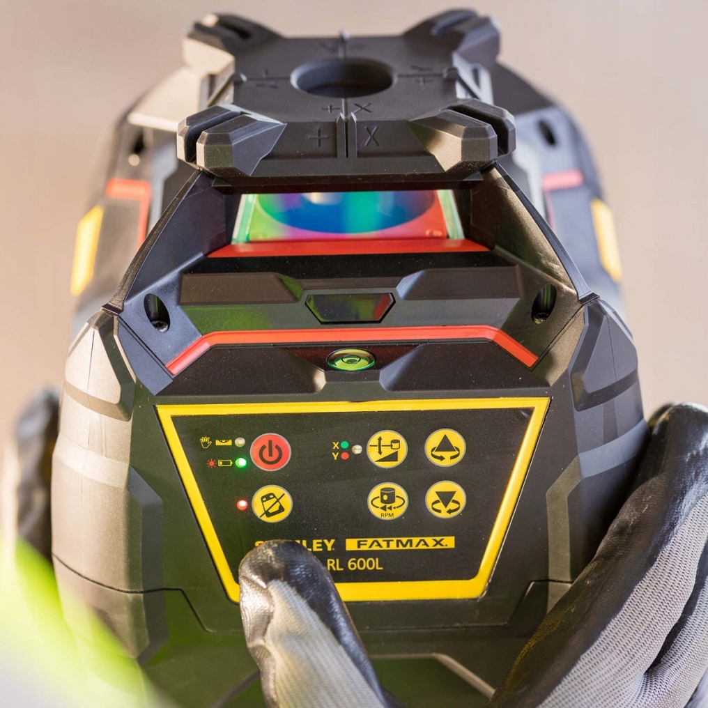 NIWELATOR LASEROWY OBROTOWY Z ODBIORNIKIEM STANLEY Rodzaj niwelatora rotacyjny