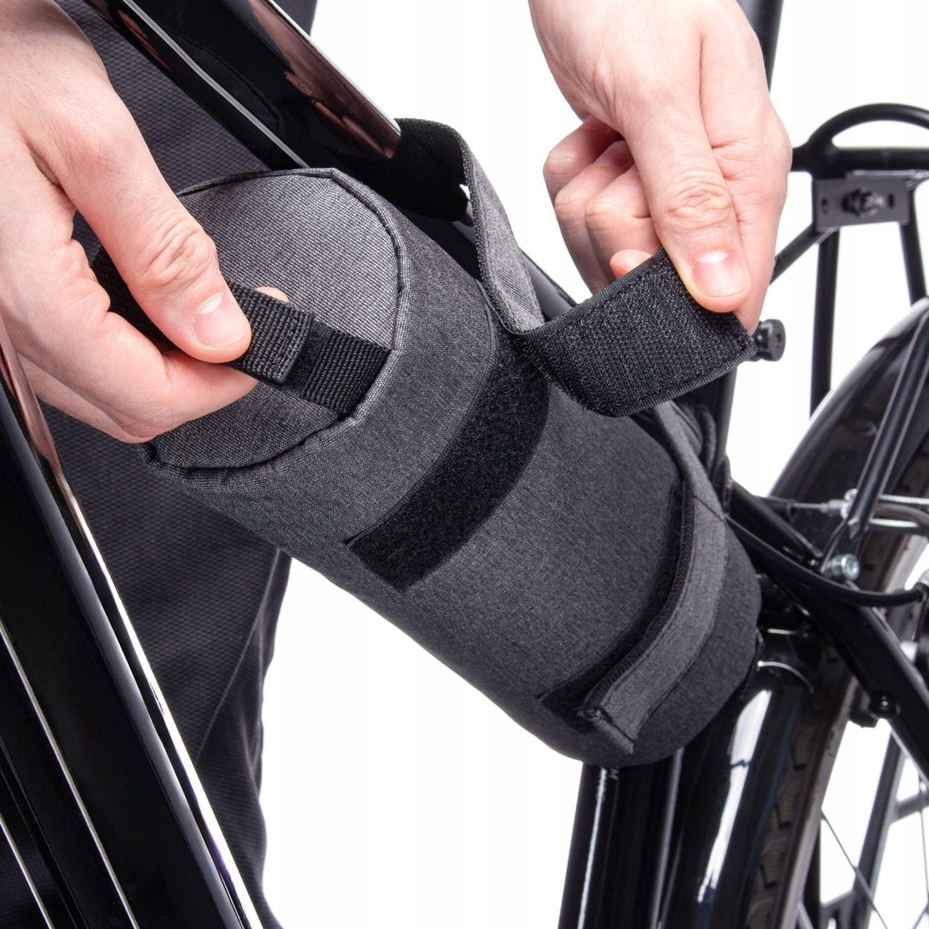 Torba rowerowa Wozinsky WBB37GRB z izolacją termiczną 0.7L - szara Waga 500 g