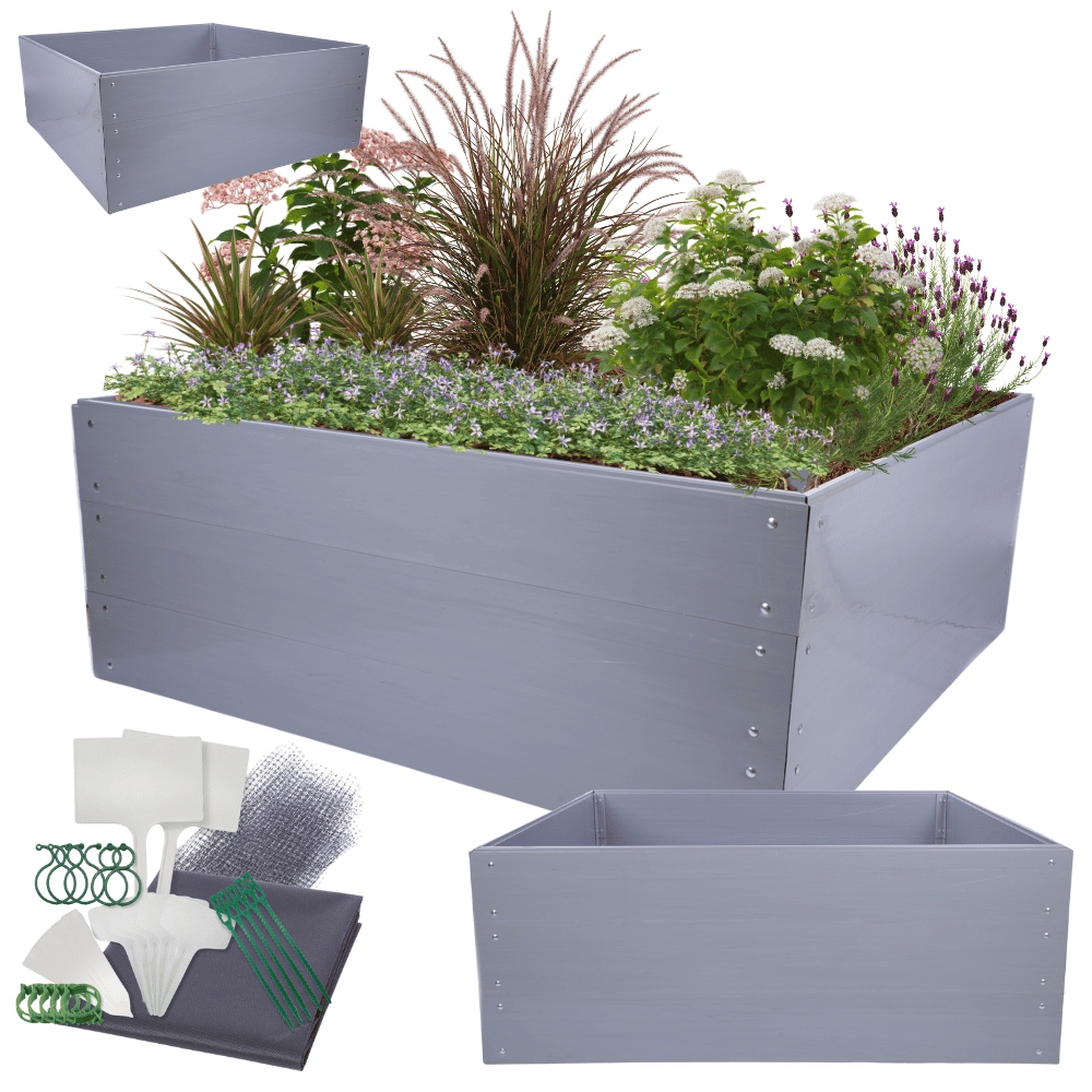 Zeleninový Záhon z Pvc, vyvýšený záhon, box na zeleninu v rozmere 60x140x8