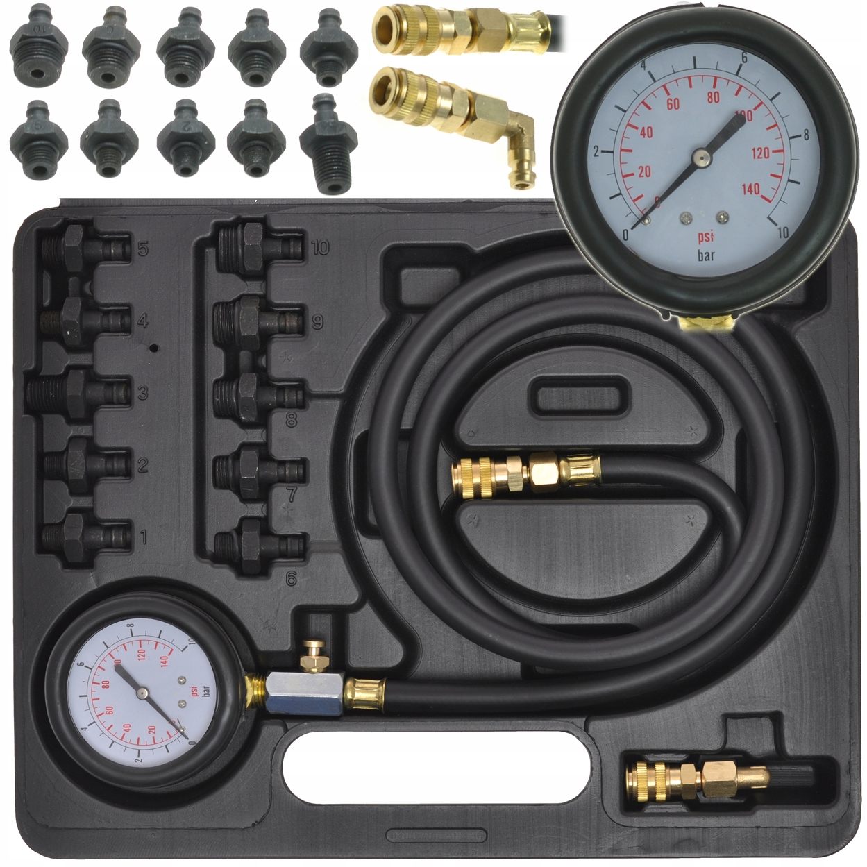 Тестер давления масла Geko G02507