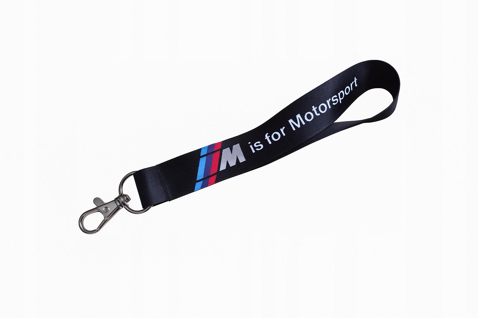 Smycz do kluczy Bmw Mpower krótka czarna