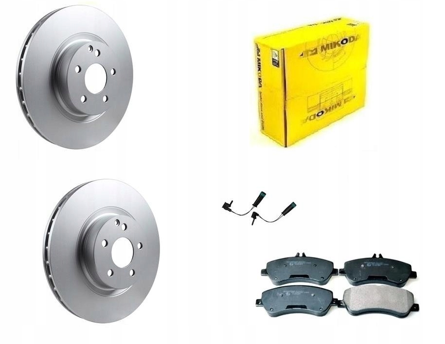 Kotouče Senzory Mercedes Glk X204 2008- Přední Sada 330MM