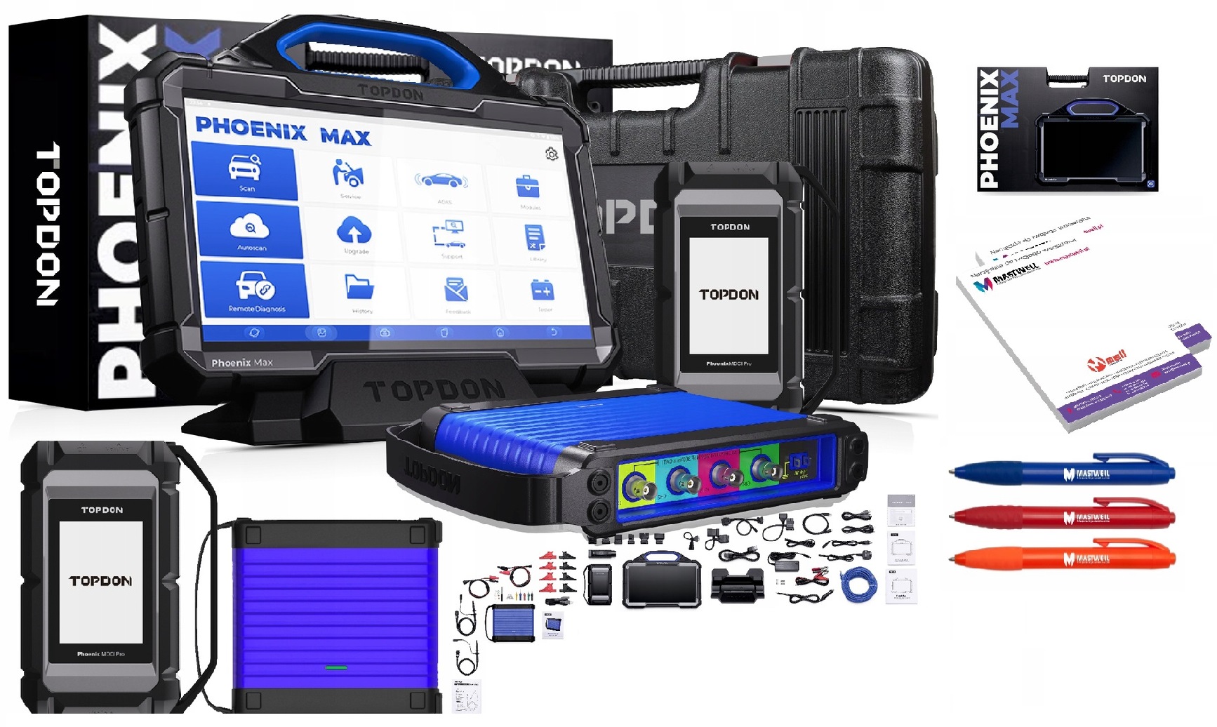 Tester skaner diagnostyczny Phoenix Max