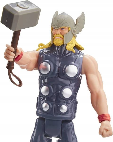 HasBRO MARVEL AVENGERS FIGURKA THOR Z MŁOTEM 29 CM E7879