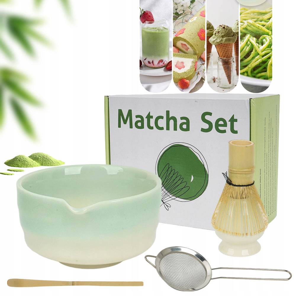 Dárková Sada Pro Čaj Matcha Tradiční Příprava Matchy 5 Kusů