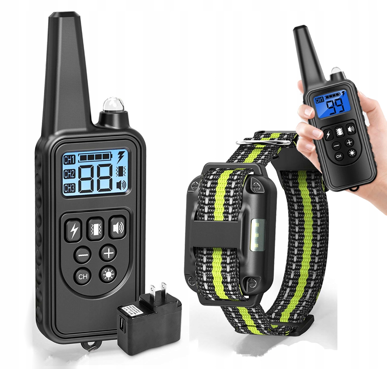 Levně Elektrický Výcvikový Obojek Pro Psa Treser 800 M