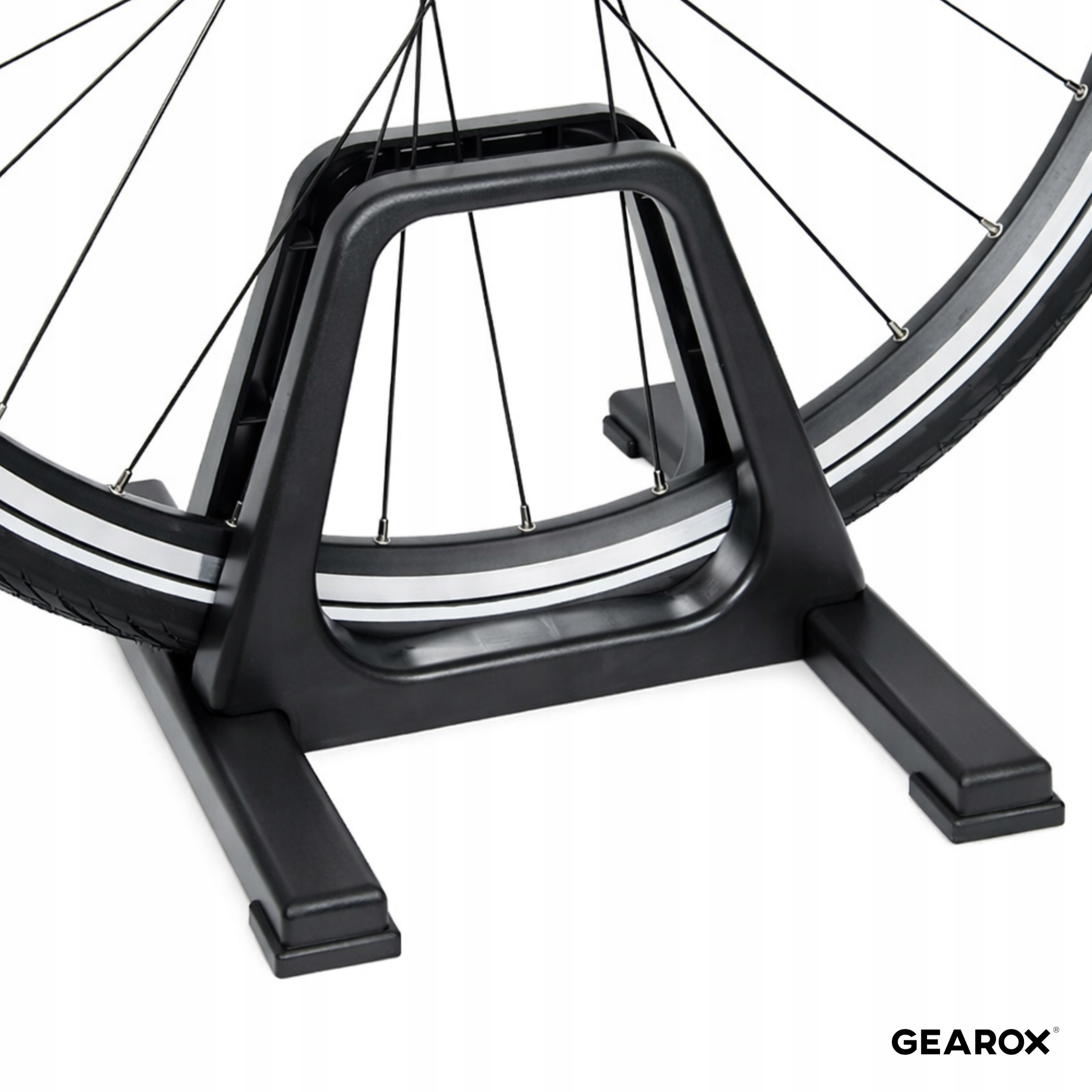 STOJAK ROWEROWY NA KOŁO PIONOWY UCHWYT PARKINGOWY DO ROWERU SERWISOWY Liczba stanowisk 1