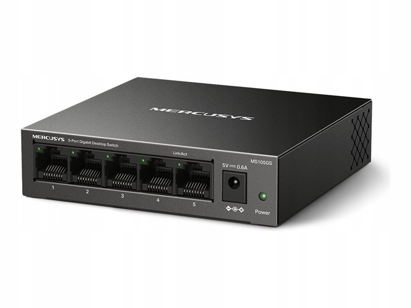 Mercusys 5-Port Gigabit Desktop Switch MS105GS Unmanaged Desktop Gi