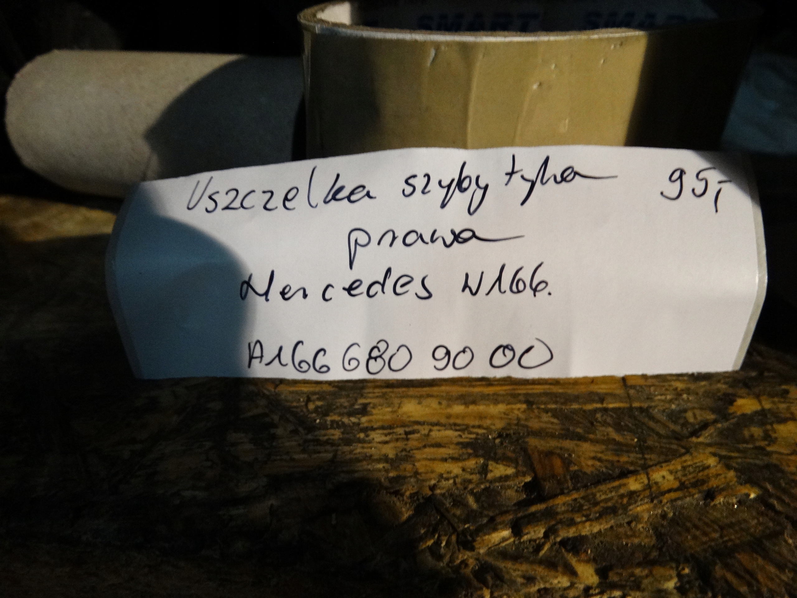 IDEAL gasket windows right rear MERCEDES W166 1
