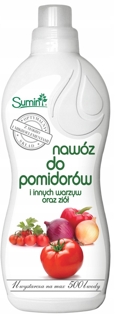 

Nawóz Sumin do Pomidorów Optymalny Skład 1L