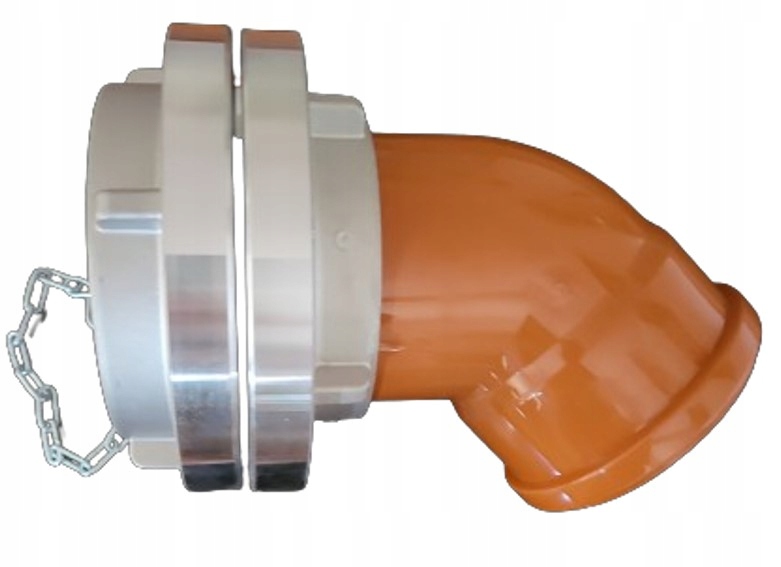 Szybko-złączka do szamba 110 z kolanem 45st Pp Producent