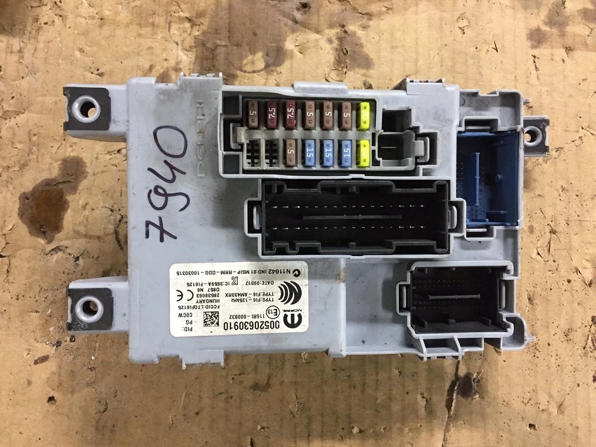 FIAT 500 MODUŁ BSI 00520630910