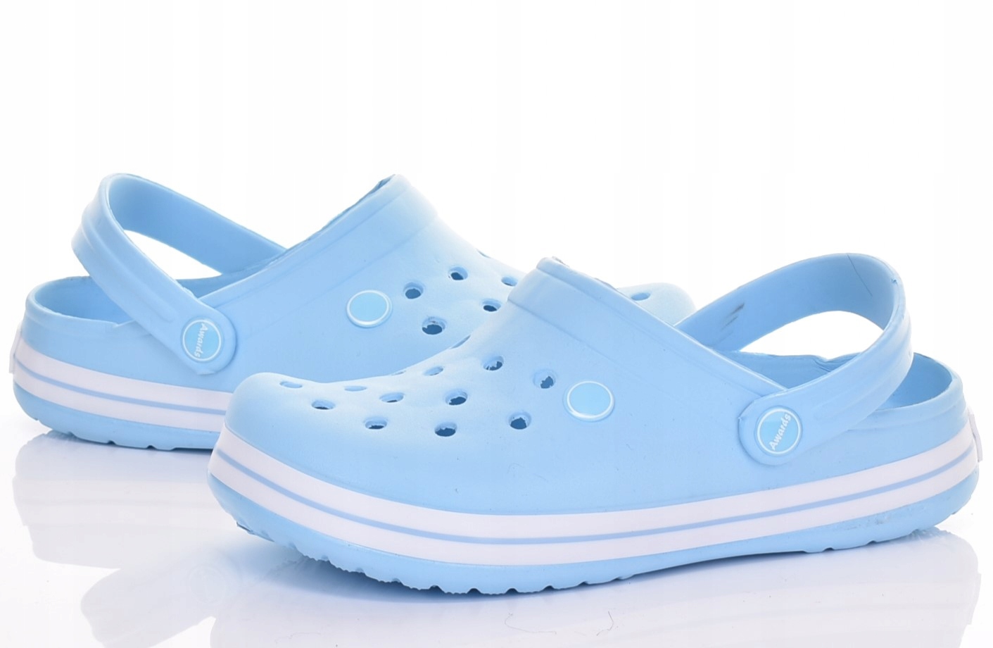 LEKKIE KLAPKI DAMSKIE KROKSY CHODAKI PRZEWIEWNE Z PIANKI SOLIDNE