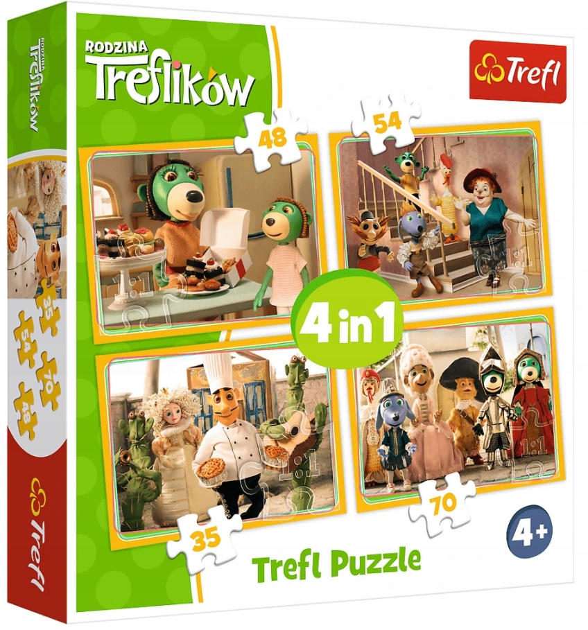 

Trefl Puzzle 60 el Trefliki Idą Na Bal 34318