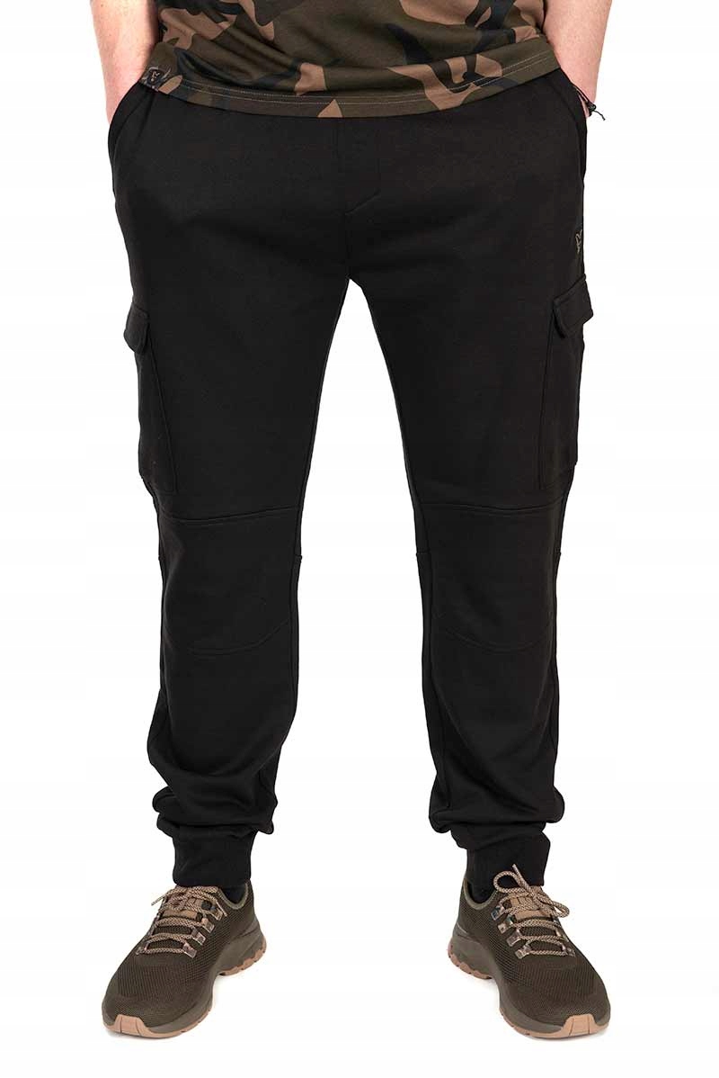 Fox Lw Black Camo Combat joggers Small Teplákové kalhoty Fox CFX315